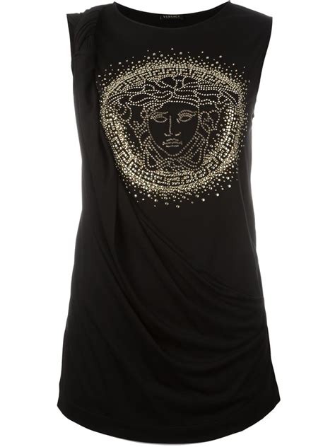 versace tank top women's|Versace tops women on sale.